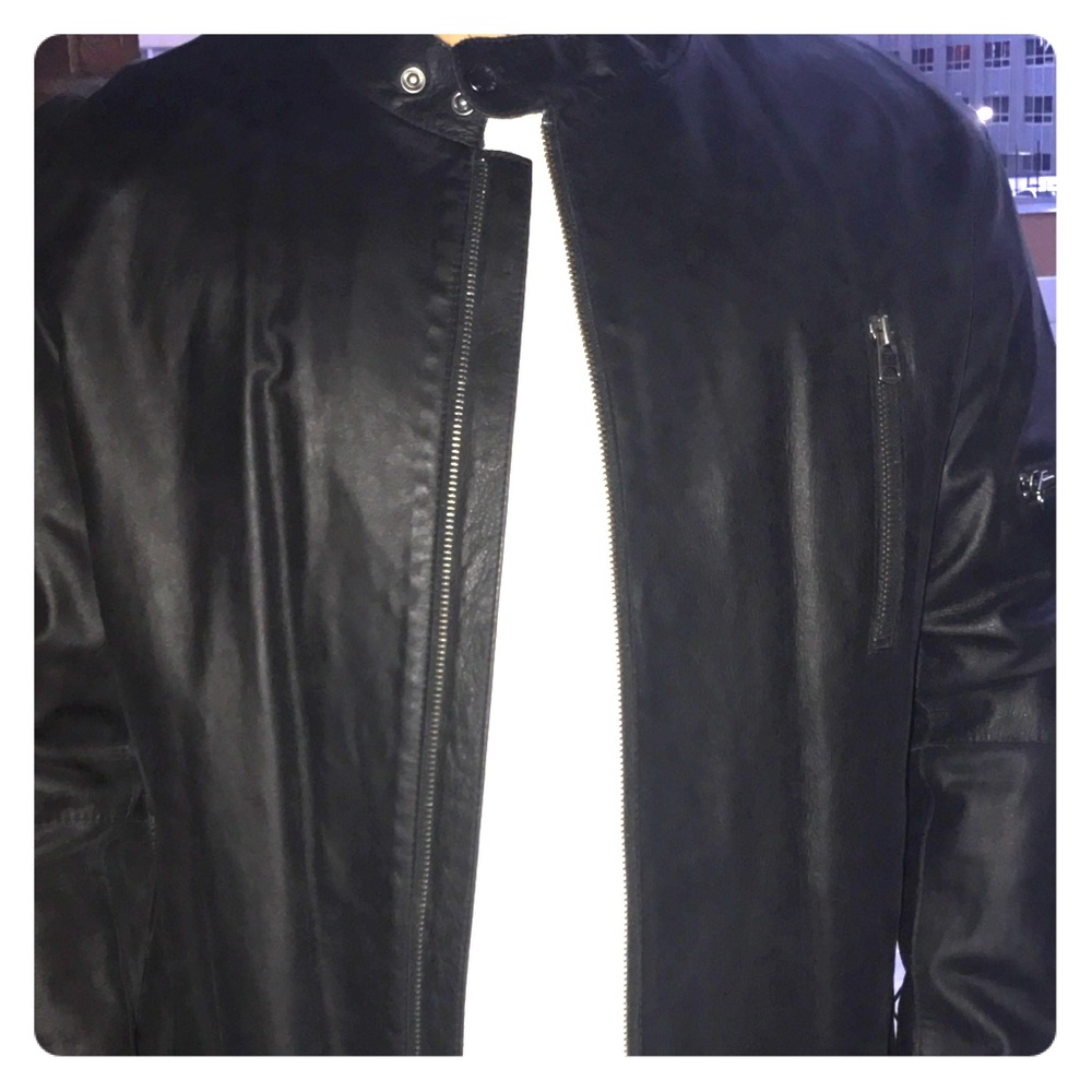 price reduction Tommy Hillfiger leather jacket