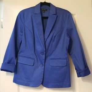 NWOT Royal Blue Blazer w/Stretch & Pockets