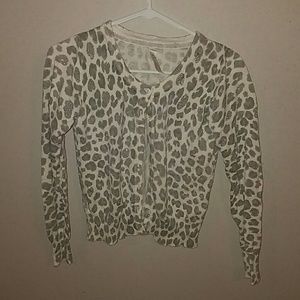 KIDS Leopard print cardigan