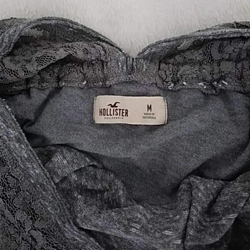 Hollister lace back maxi dress size medium