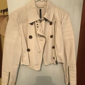 Faux leather jacket