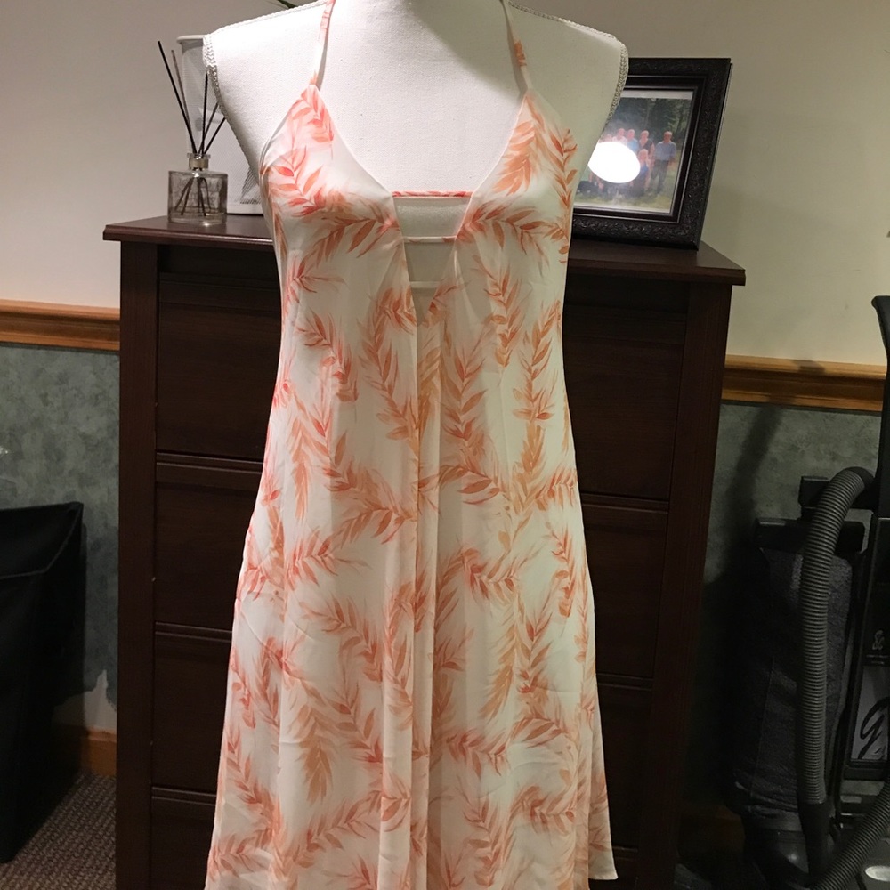 Forever 21 Contemporary Fronds Leaves Dress!