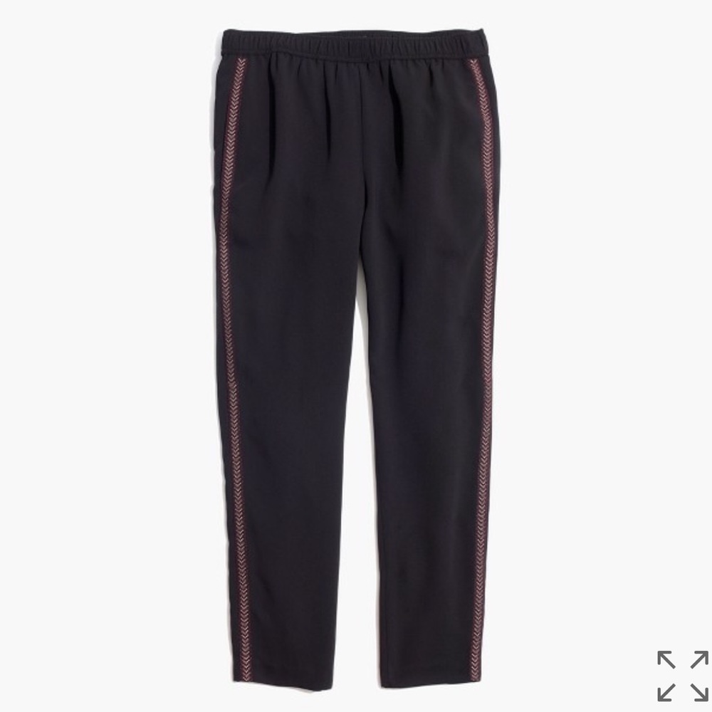 Madewell embroidered track trousers - Picture 3 of 5