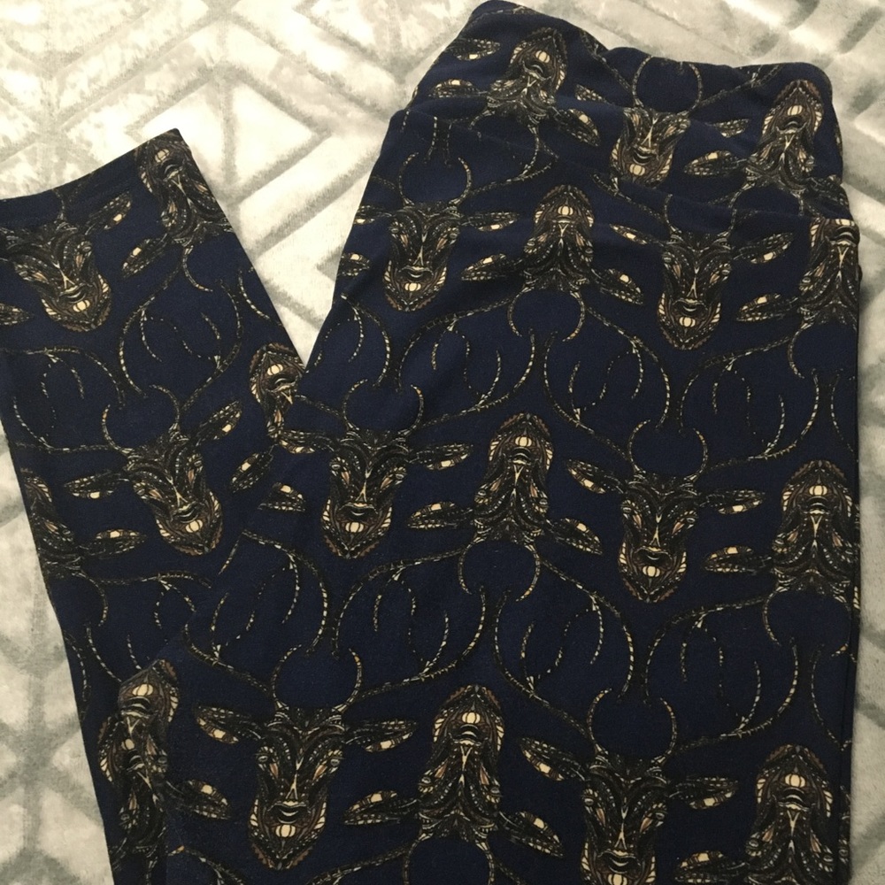 Lularoe TC deer leggings unicorn🦄