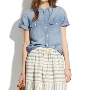 Madewell perfect chambray Sunday shirt