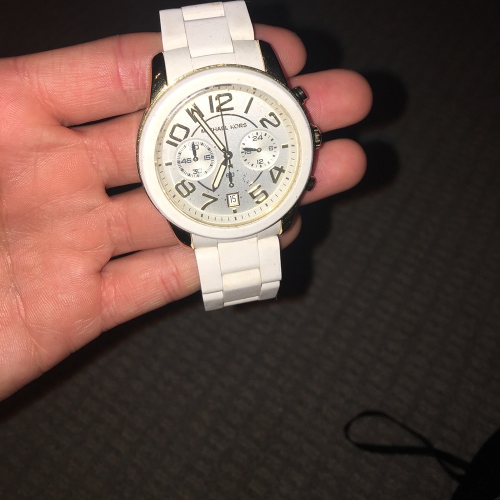 Gold Michael Kors watch