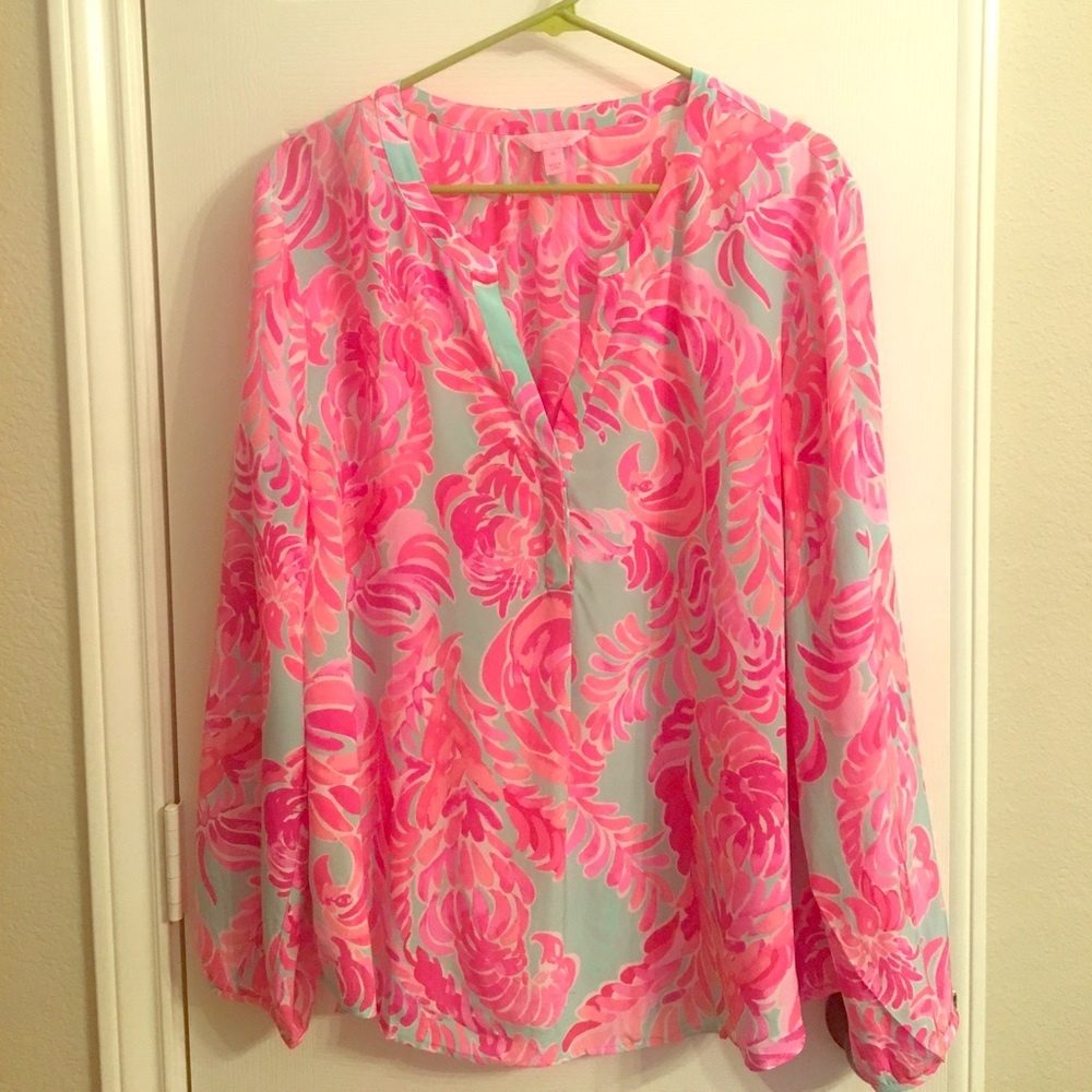 XL Lilly Pulitzer Love Birds