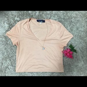 💜FINAL MARKDOWN💜 CROPPED TEE