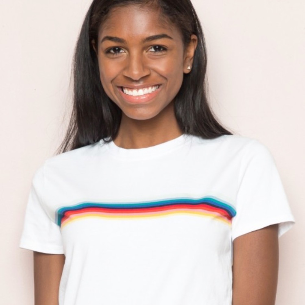 CUTE striped top Brandy Melville size S/M