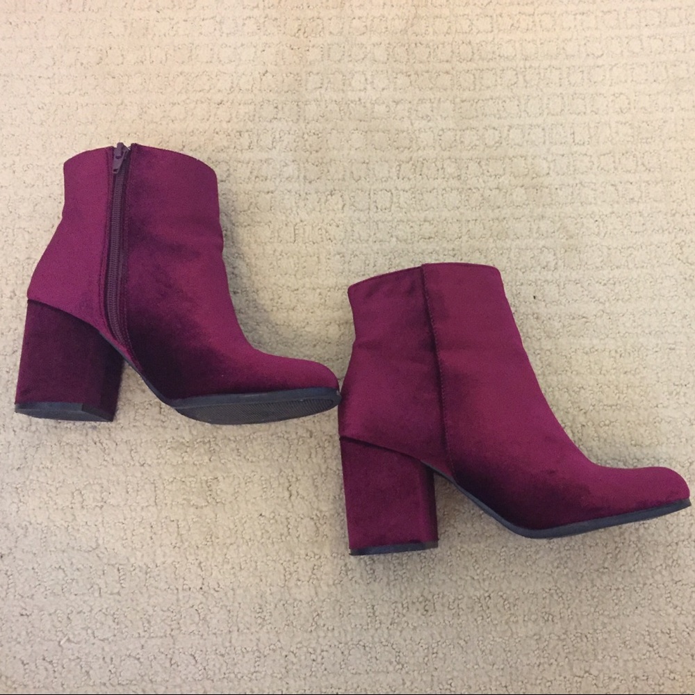 Red booties