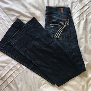 Seven for all man kind Dojo flare jeans