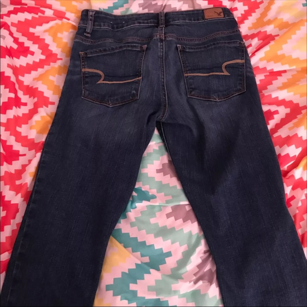 Denim capris