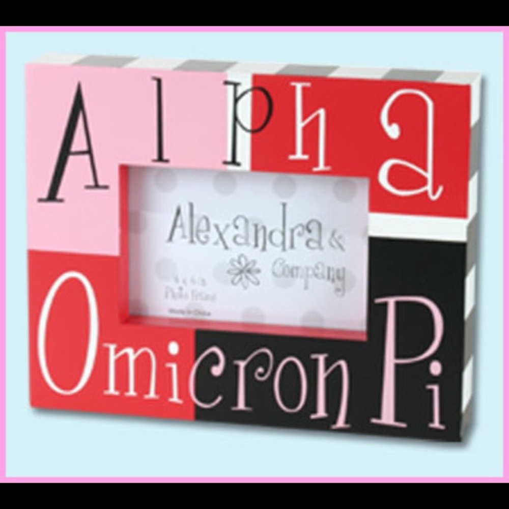 ✨NEW✨ Alpha Omicron Pi Sorority Block Frame