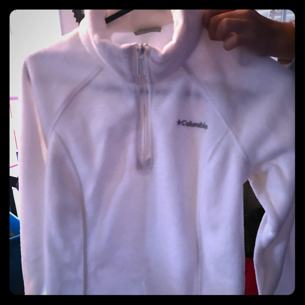 Columbia women's small half zip fleece