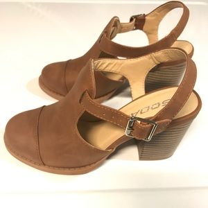 Brown Booties Size 6