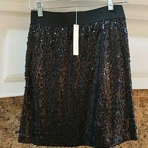 New black sequin skirt lauren conrad