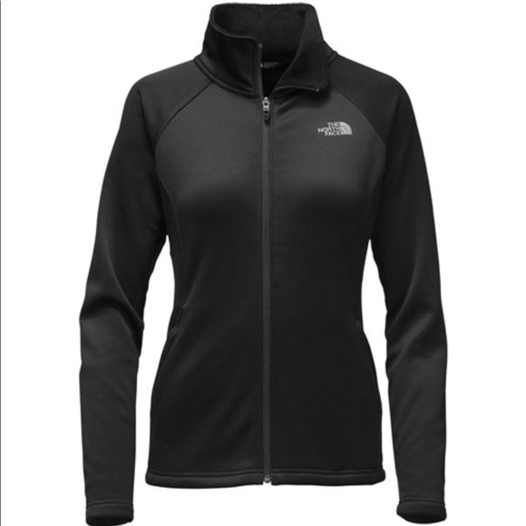 The North Face Jackets & Blazers - The North Face Black Women's Agave Full Zip Large