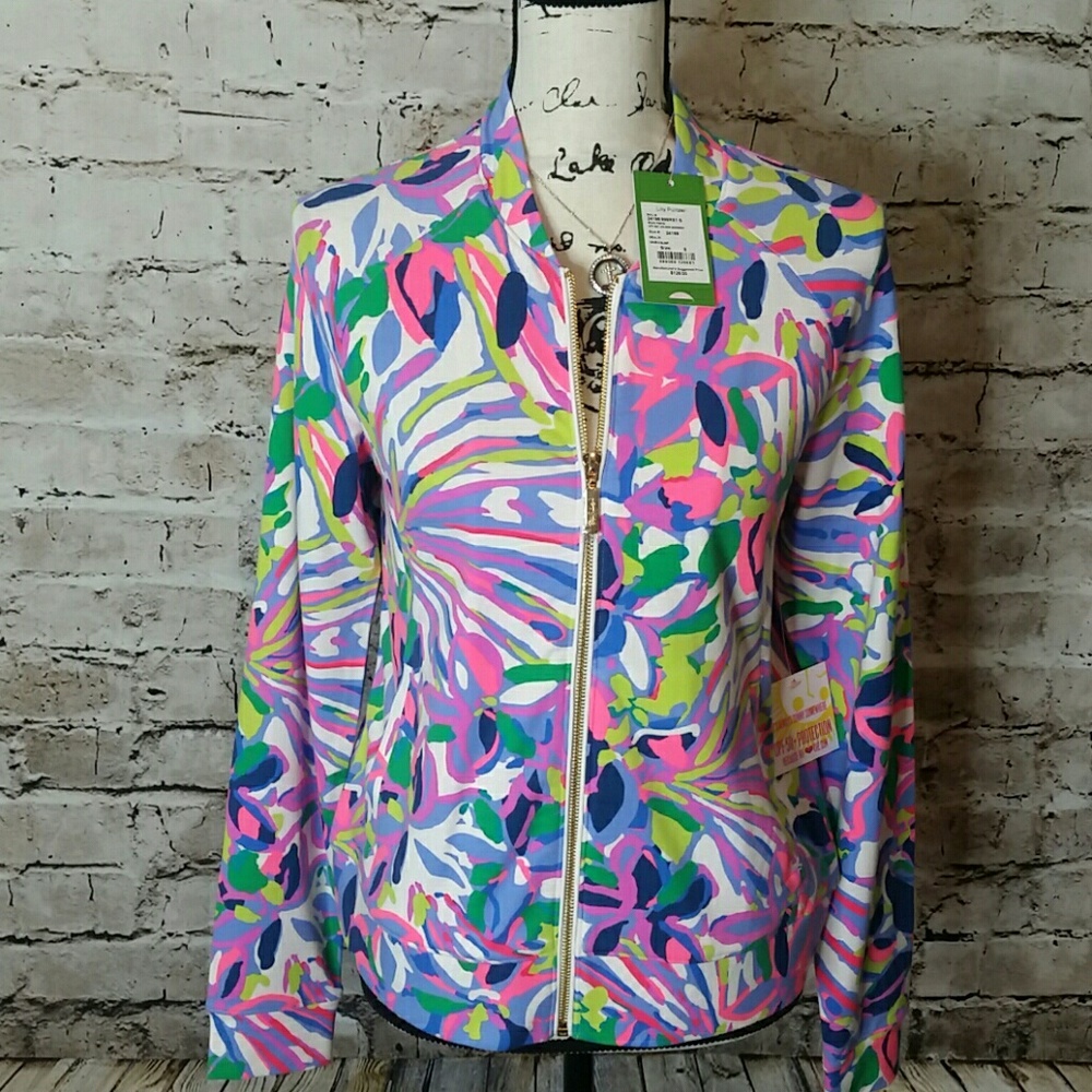 Lilly pulitzer Jolene bomber jacket