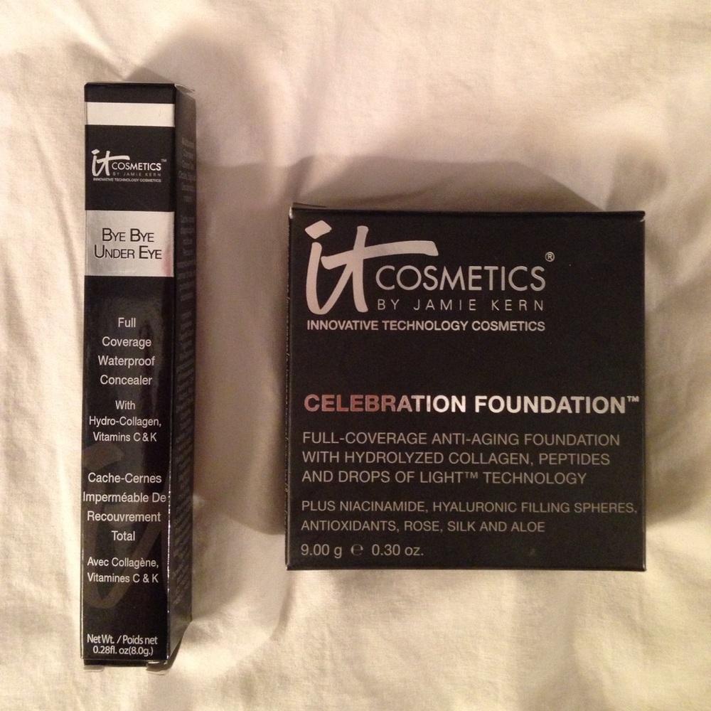 Concealer and foundation