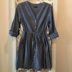 Gap Chambray Dress