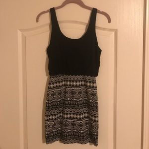 PacSun Fitted Print Dress