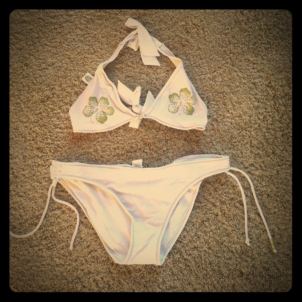 Two piece swim suit