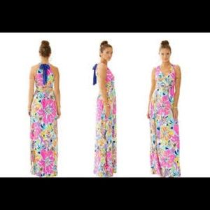 Lilly Pulitzer Amada Maxi Dress in Besamé Mucho