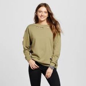 Mossimo Distressed Sweater