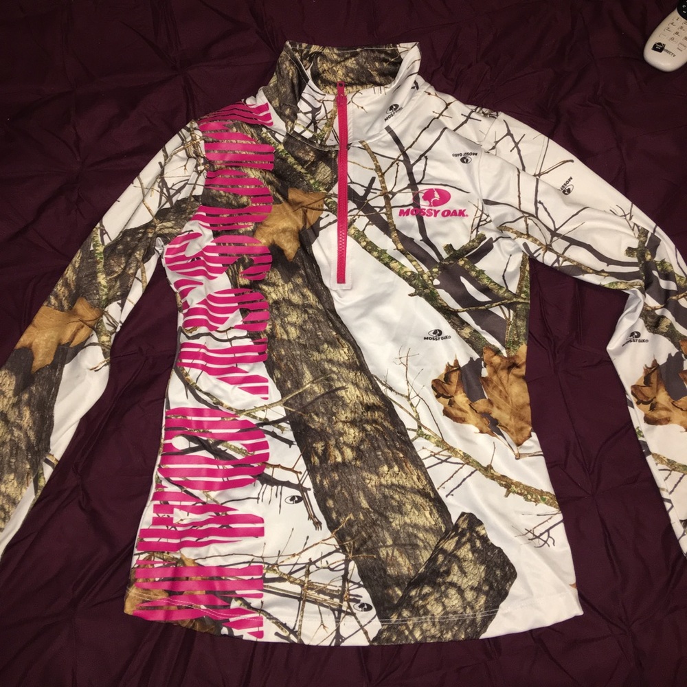 White Mossy Oak camo Shirt