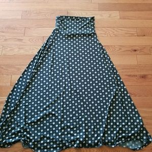 EUC Lularoe XS Maxi.  Cute flowers!!