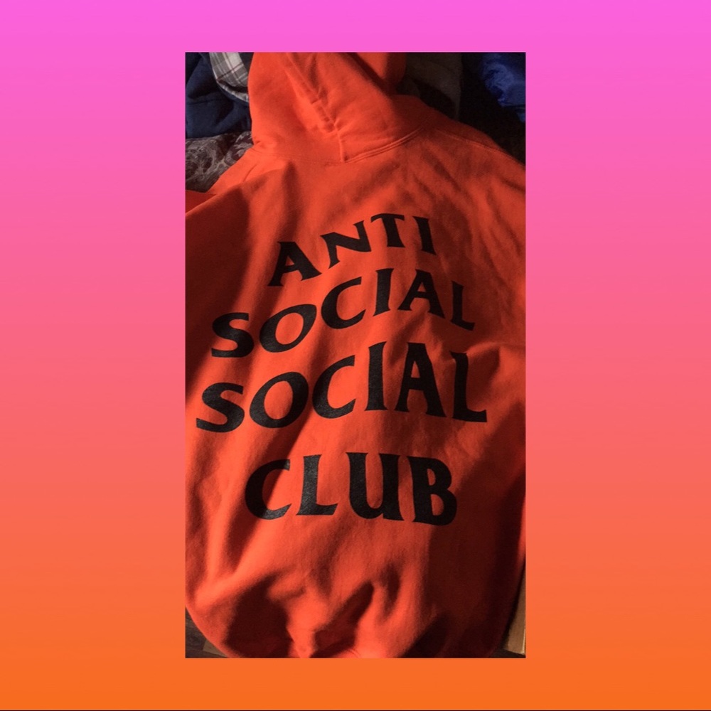 Anti social social club x Undefeated Collab hoodie