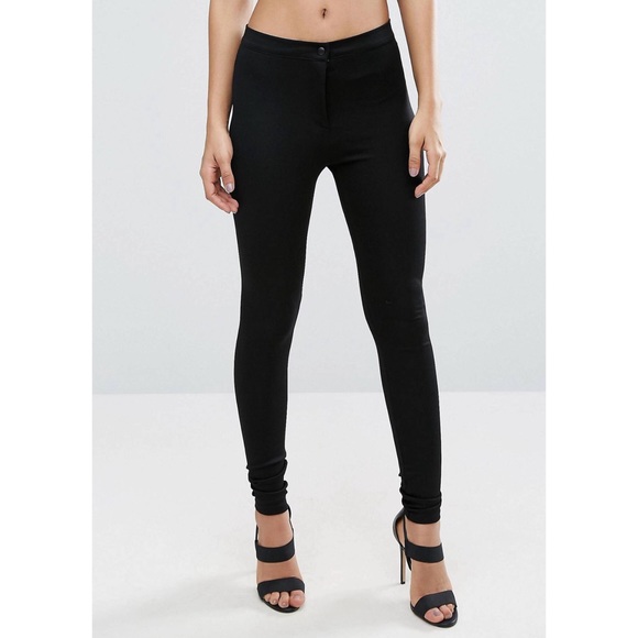 Asos Pants - ASOS - Tall Slim Black Leggings / Pants 14 / XL