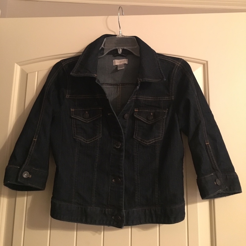 Pretty Loft Jean Jacket