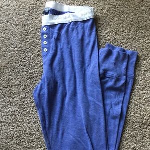 Aerie lilac cotton lounge pants