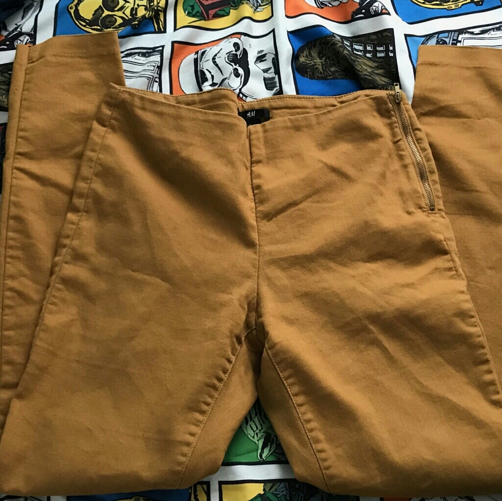 Mustard pants
