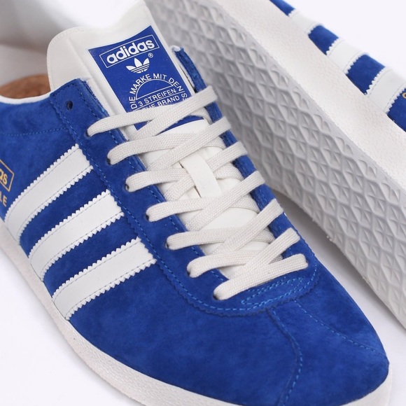 adidas originals gazelle og trainers blue