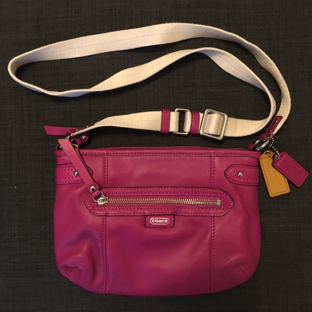 Pink Coach Crossbody Bag