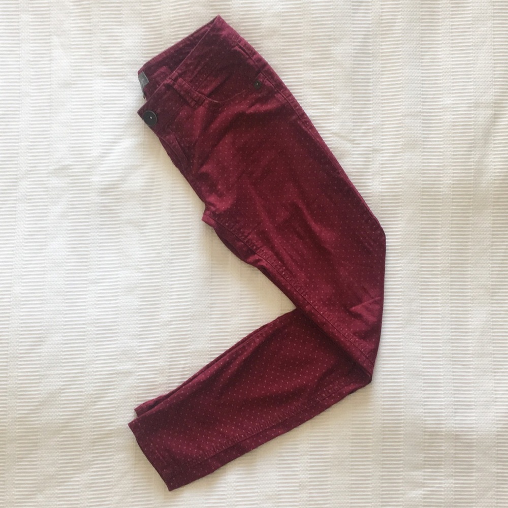 ✨Wit & Wisdom Magenta and Pink Dot Jeans✨
