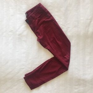 ✨Wit & Wisdom Magenta and Pink Dot Jeans✨