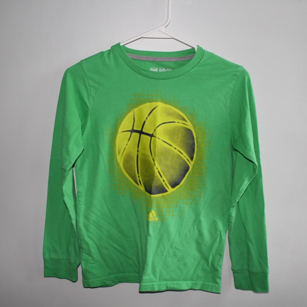 LIKE NEW Boys Adidas Long Sleeve Tee