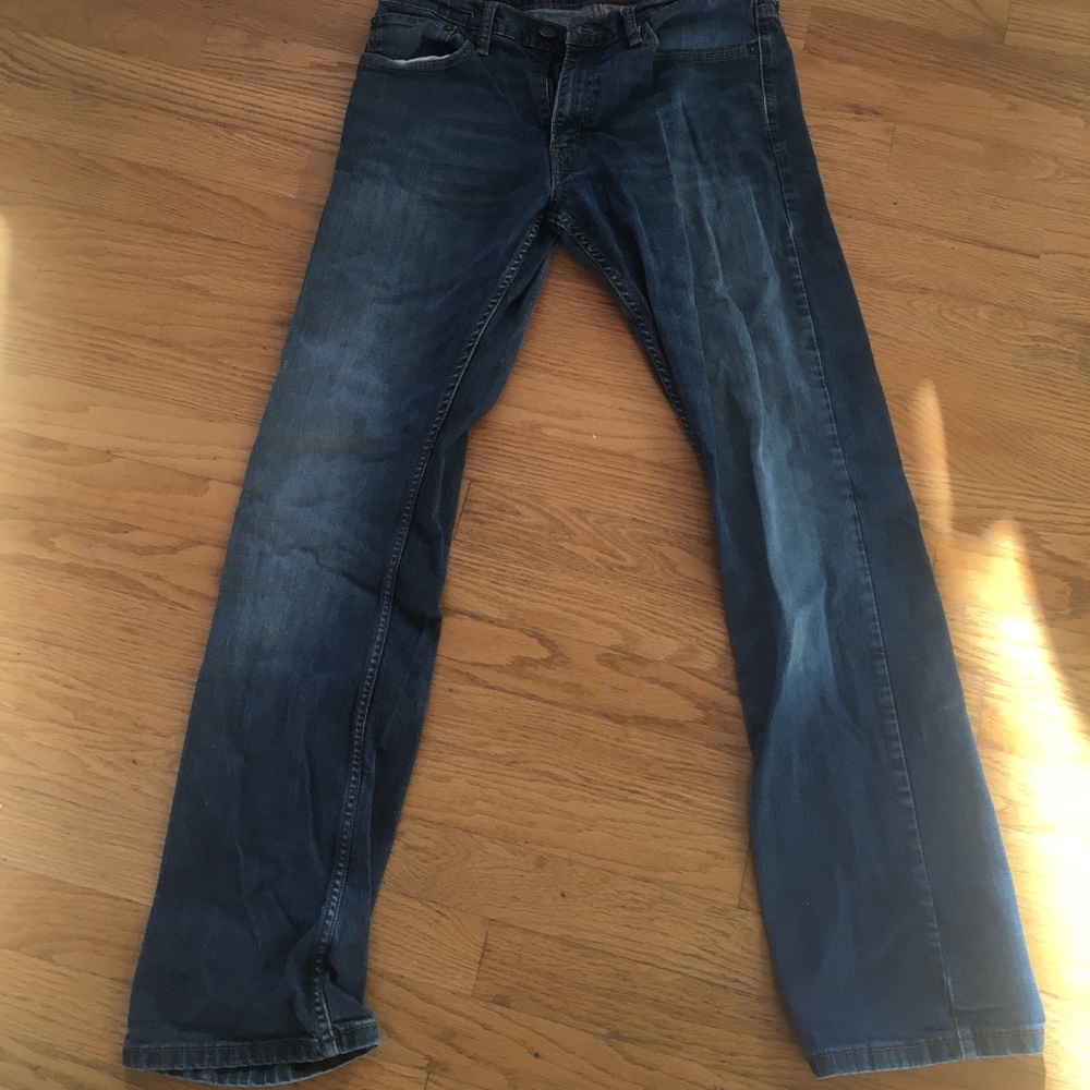 Mens, straight cut jeans