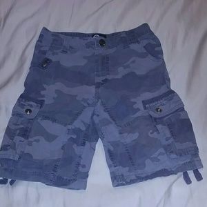 Boys army cargo shorts