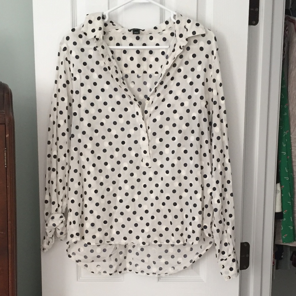 Polka Dot Blouse