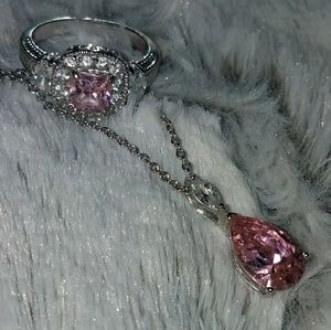 Necklace and ring Sterling silver