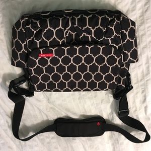 Skip hop messenger bag diaper bag