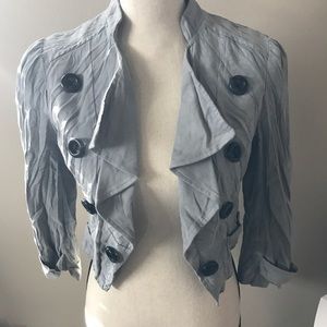 Jacket xoxo grey and black