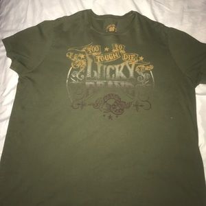 Green XXL Lucky Brand Tee
