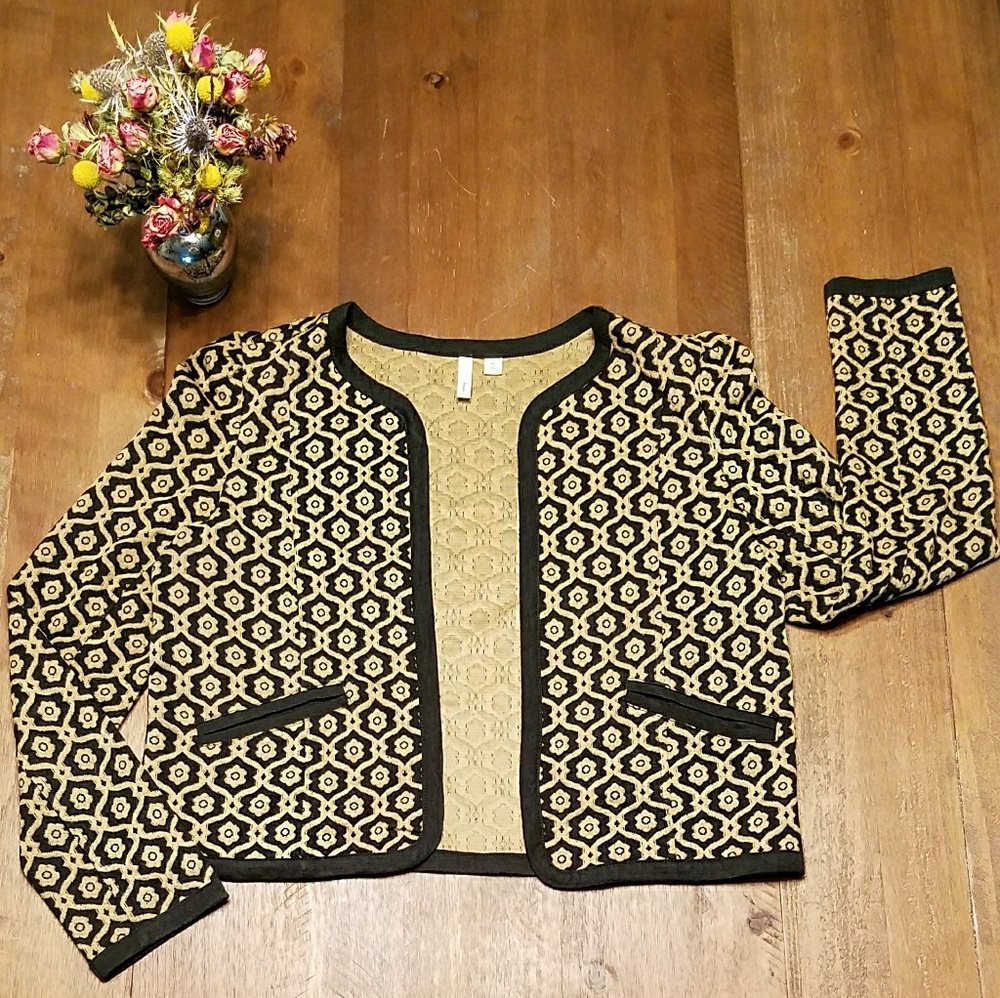 Frenchi (Nordstrom) - Cropped Open Front Blazer