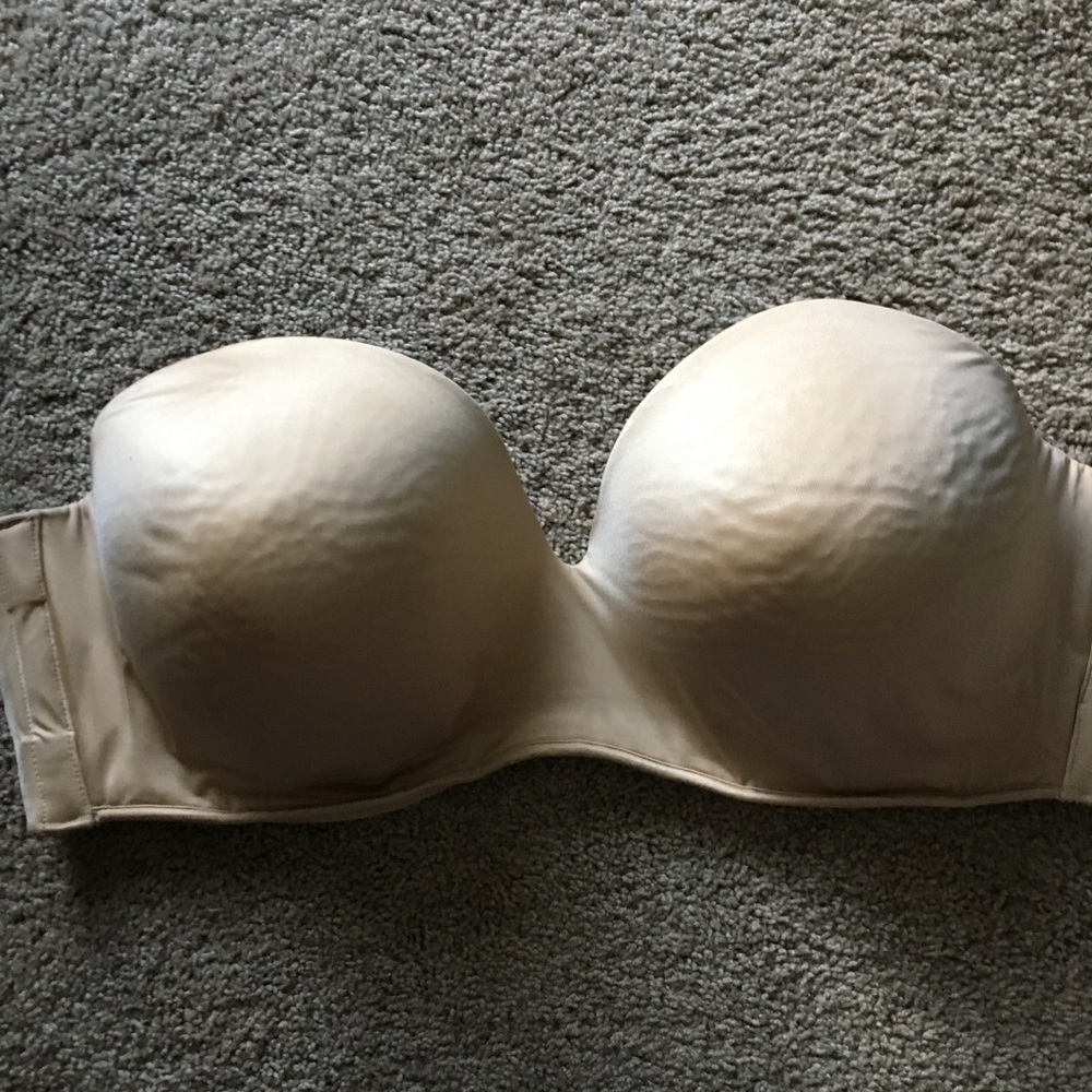 40G Cacique nude strapless bra