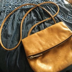 Small Distressed Leather Purse